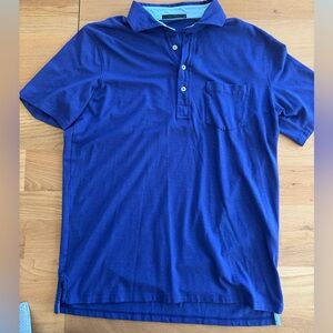 Greyson Royal Blue Polo with Chest Pocket